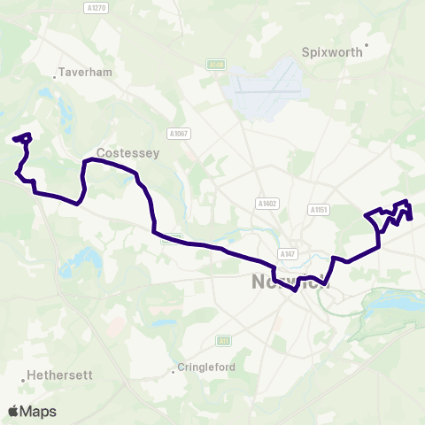 First Norfolk & Suffolk Play Area - Link Road map
