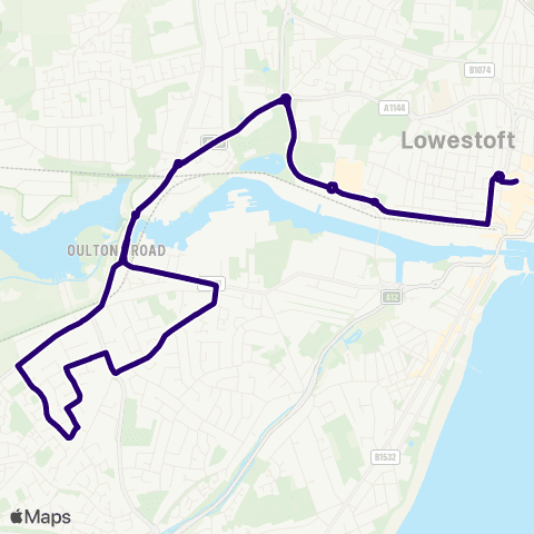 First Norfolk & Suffolk Bus Station - Bus Station map