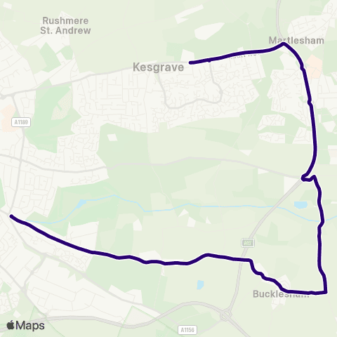 First Norfolk & Suffolk High School - Community Centre map