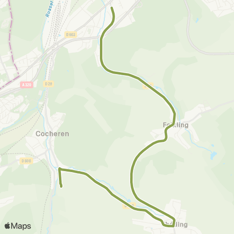 Forbus Morsbach Verlaine - Collège Hérapel map