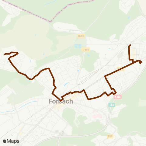 Forbus Stiring Wendel - Bruch map