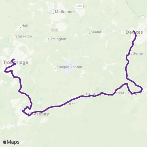 Faresaver Manvers House - Market Place Bus Island map