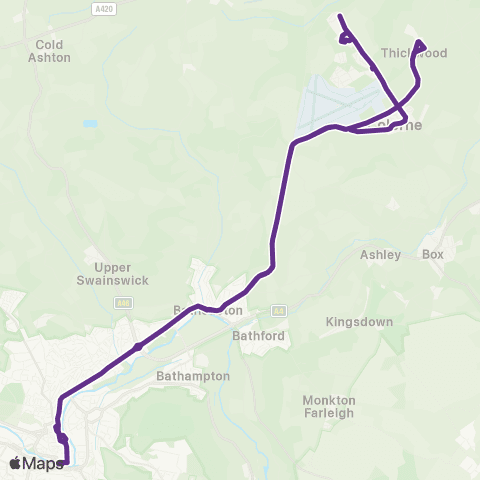 Faresaver Bus Station - Dorchester Street map