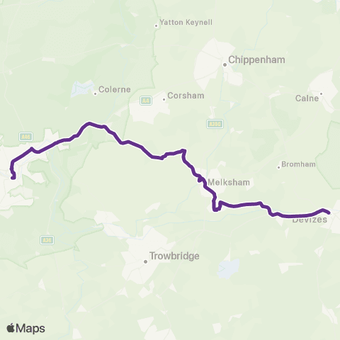 Faresaver The Pelican - Bus Station map