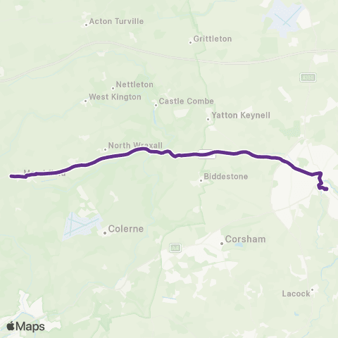 Faresaver Almshouses - Bus Station map