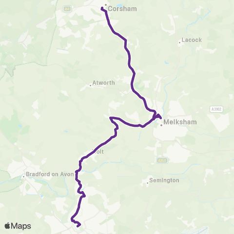 Faresaver Market Place - Town Hall map