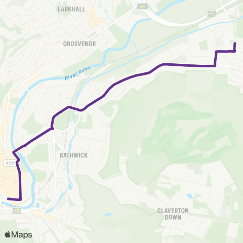 Faresaver Holcombe Vale - Dorchester Street map