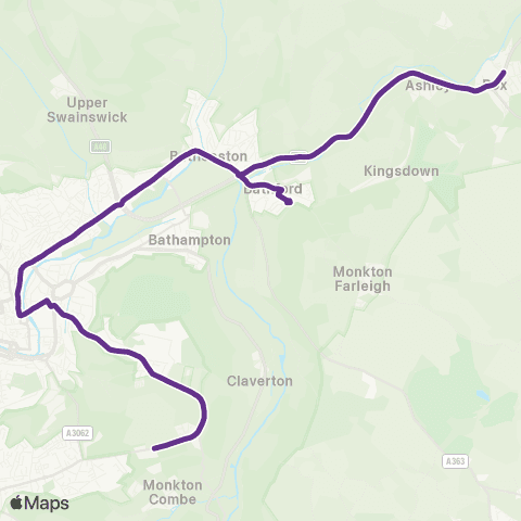 Faresaver Post Office - Ralph Allen School Grounds map