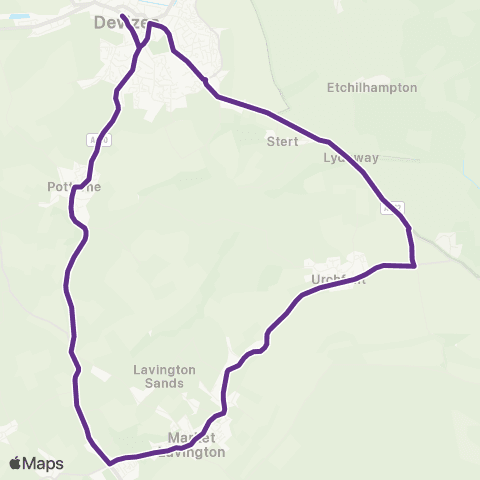 Faresaver Walnut Close - The Pelican map