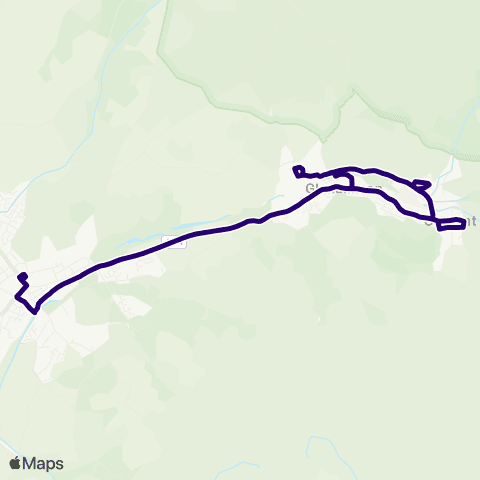 First South & West Wales Ammanford Bus Sta Stand 3 - Ammanford Bus Sta Stand 3 map