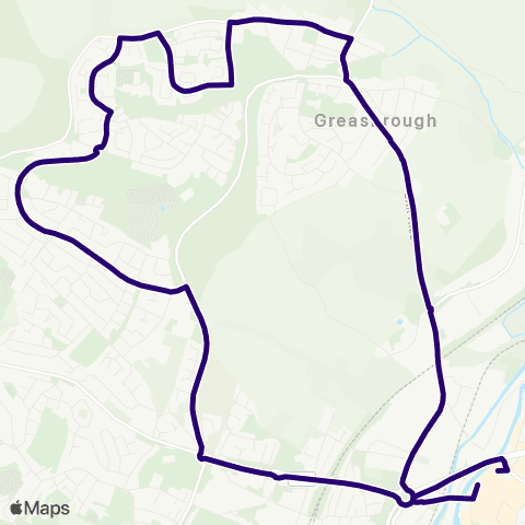First South Yorkshire Rotherham Interchange / A10 - Rotherham Interchange / A3 map