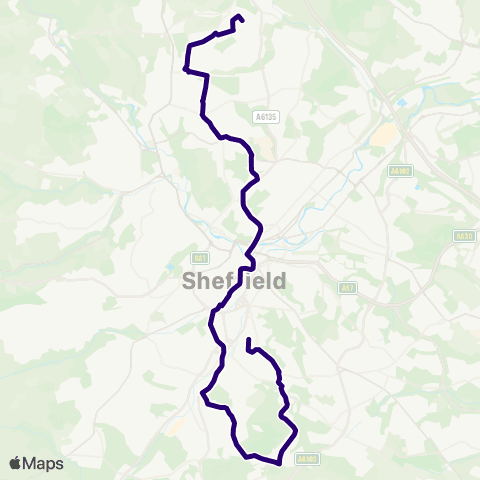 First South Yorkshire High St / Sycamore Rd - Blackstock Rd / Gaunt Close map