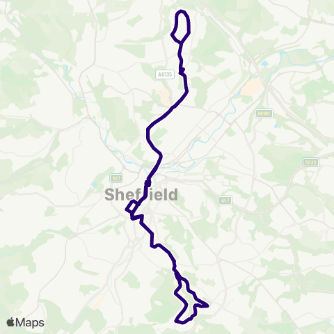 First South Yorkshire Hartley Brook Rd / Butterthwaite Rd - Hartley Brook Rd / Butterthwaite Rd map