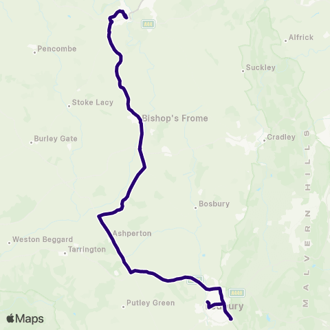 First Worcestershire Memorial - Pump Street map