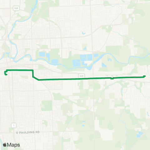 Citilink New Haven map