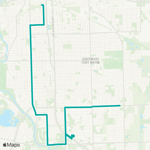 Citilink Village Woods map