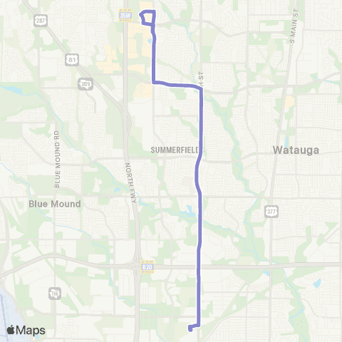 Trinity Metro Alliance Center / Merchantile Center map