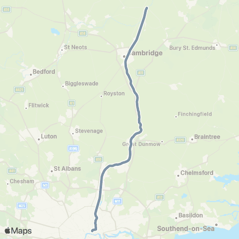 Greater Anglia Greater Anglia map