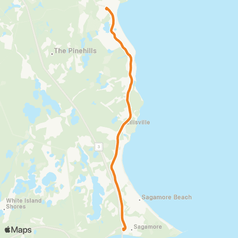 GATRA Manomet / Cedarville Link map