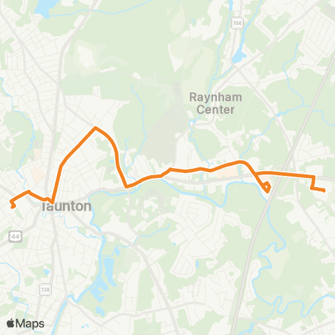GATRA School St. / Route 44 map