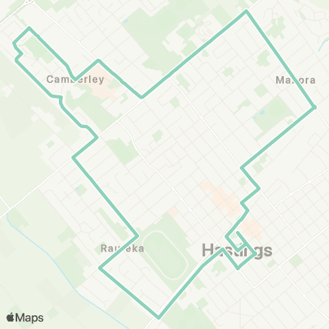 goBay Hastings Circular map