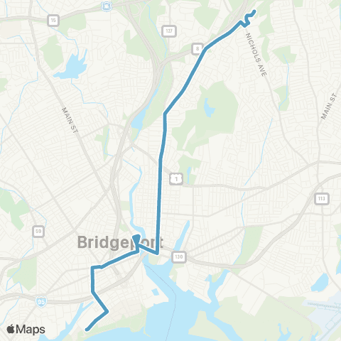 GBT Route 9 map