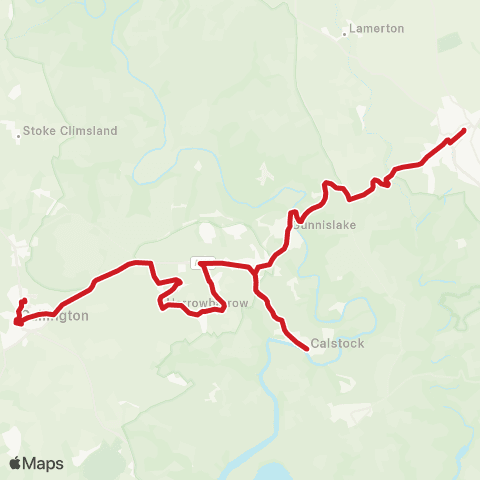 Go Cornwall Bus Bus Station - New Road map