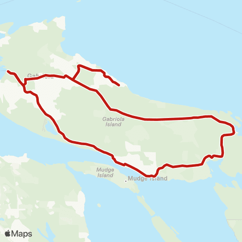 Gertie Silva Bay Express map