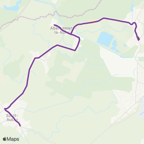 Grandole Mobilités Saint-Aubin - Damparis map