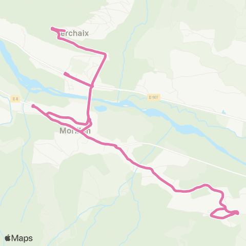 Les Navettes du Giffre Verchaix / Morillon - Vercland map