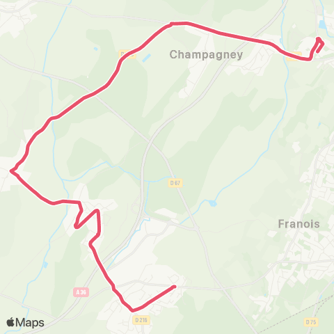 Ginko Mazerolles-le-Salin ↔ Collège Pompidou map