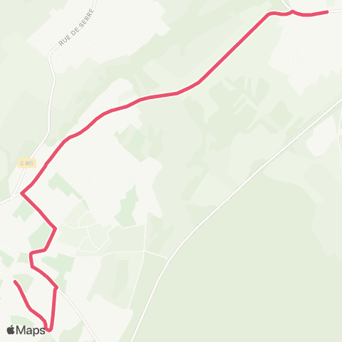 Ginko Pouilley-les-Vignes ↔ Collège Pompidou map