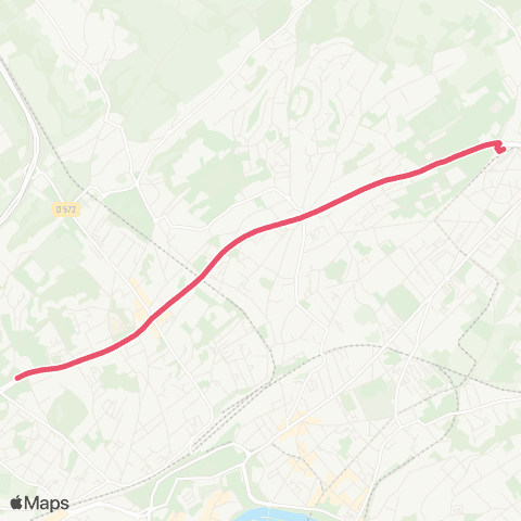 Ginko Pôle Ochamps ↔ Lycée J.Haag map
