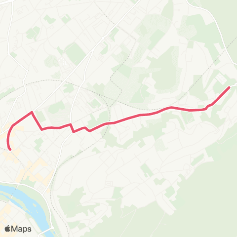 Ginko Flore ↔ Collège Clairs Soleils map