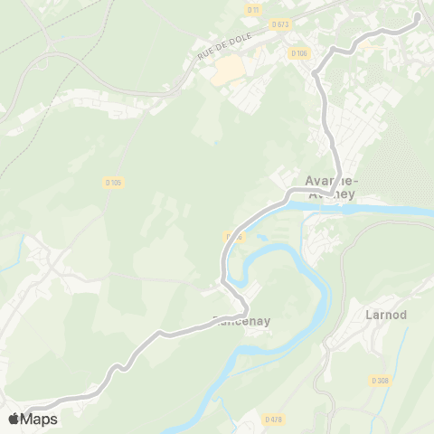 Ginko Montferrand-le-Château ↔ Pôle Micropolis map