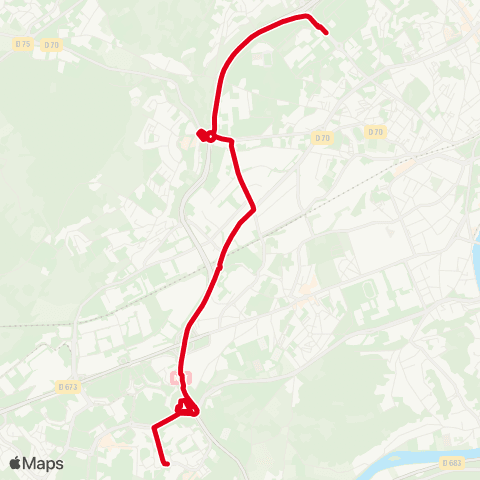 Ginko Polyclinque Fc ↔Pôle Temis map