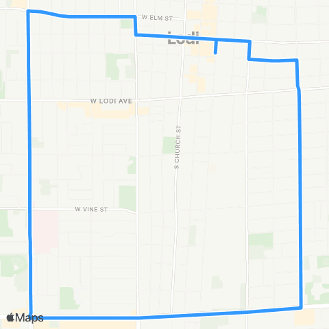 GrapeLine Express 2 map