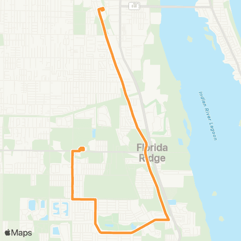 GoLine IG Ctr Transit Hub-IG Ctr Transit Hub map