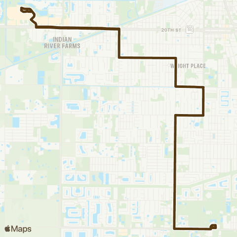 GoLine IG Ctr Transit Hub-IG Ctr Transit Hub map