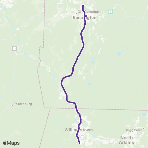 GMCN Purple Line map