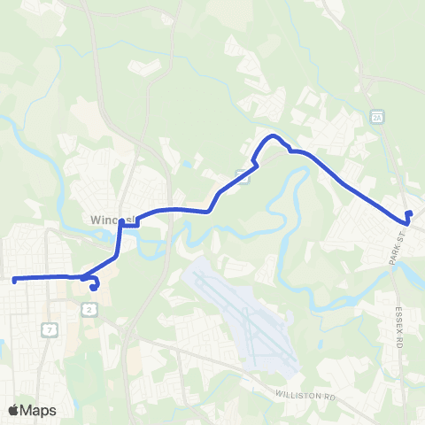 GMT Essex Junction map