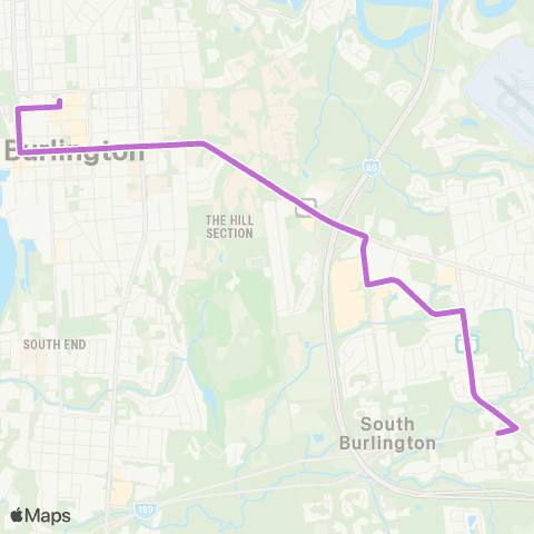 GMT City Connector map