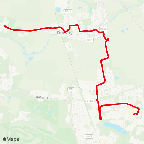 Go North East Bus Station - Gosforth Academy map