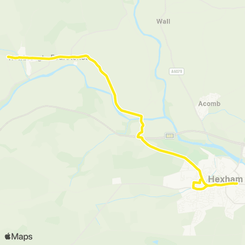Go North East Bus Station - Church Lane map