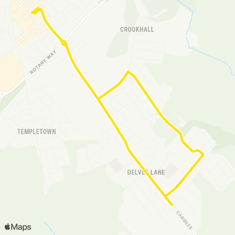 Go North East Consett Bus Sta Stand A - Consett Bus Sta Stand A map