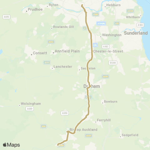 Go North East Eldon Square Bus Station - Club map