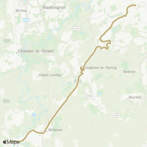 Go North East Bus Station Stand D - Interchange map