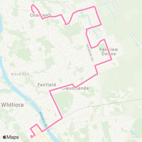 Busit Claudelands map