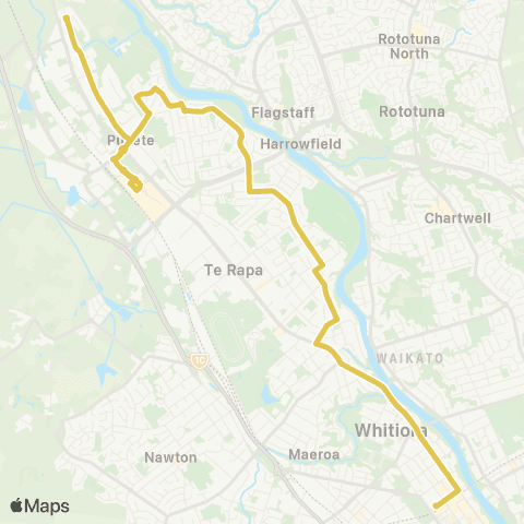 Busit Pukete map