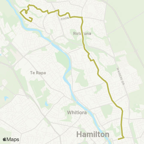 Busit Flagstaff North map